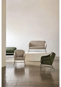 Zelená pohovka 128 cm Brida – Kave Home