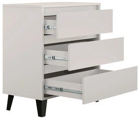 Komoda BOGAN 3S70, krémová