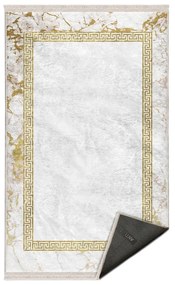 Koberec v bielo-zlatej farbe 80x150 cm - Mila Home