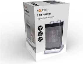Teplovzdušný ventilátor Solight KP14 - 1500 W
