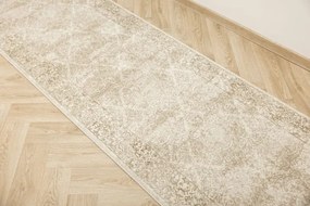 Behúň Allora Plus 7754A Ornament, béžový / krémový / zlatý
