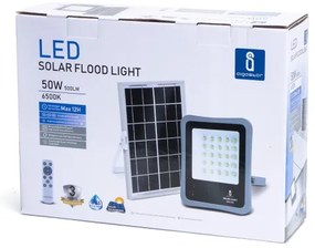 Aigostar - LED Stmievateľný solárny reflektor LED/50W/3,2V IP65 + DO
