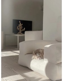 Rozkladacie kreslo so zeleným poťahom Karup Design Cube Olive Green