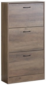 Botník s priehradkami G1016 ELM, jilmové drevo