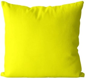 Vankúš Žltý (Veľkosť: 40 x 40 cm)