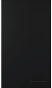 Kuchynská skrinka horná s dvierkami Flex Well Capri ŠxHxV 50 x 32 x 89 cm čelo čierna matná korpus divoký dub