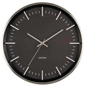 Karlsson 5911SI dizajnové nástenné hodiny 35 cm
