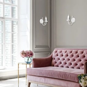 Nástenná lampa DONATO 1xE14/40W/230V biela