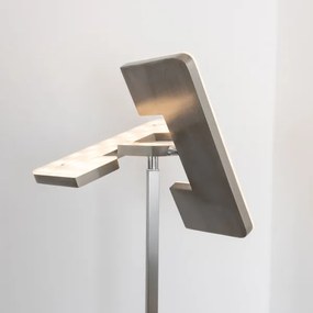 Eglo 33182 -LED Stmievateľná stojacia lampa SOLANO 1xLED/26W/230V+1xLED/3,2W chróm