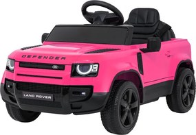 Elektrické autíčko Land Rover Defender ružové
