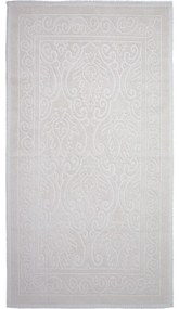 Krémovobiely bavlnený koberec Vitaus Osmanli, 100 x 150 cm