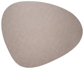 Sivobéžová koža 92x108 cm Curve XXXL Bull – LIND DNA