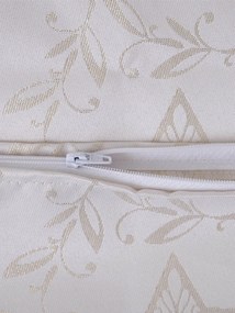 Lurexová Vianočná obliečka na vankúš Hviezdna noc - 40 × 40 cm