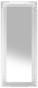 Nástenné biele zrkadlo 51 x 141 cm VARS Beliani