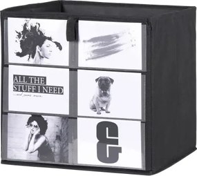 Úložný box s kapsičkami na fotky Fotobox%