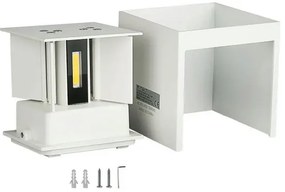 LED Vonkajšie nástenné svietidlo LED/5W/230V 3000K IP65 biela