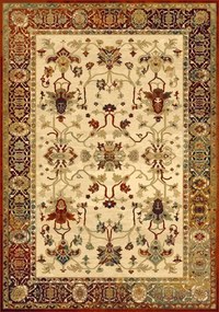 Koberec OMEGA Polonia Bodrum svetlý rubín