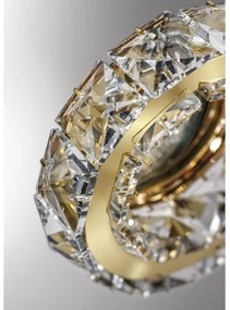 Azzardo AZ1450 -  Krištáľové podhľadové svietidlo ESTER 1xGU10/50W/230V