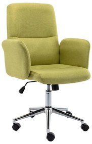 Kancelárska stolička látková zelená 323241