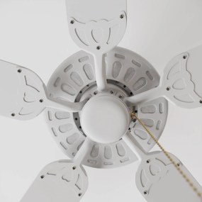 Starluna Ruhne stropný ventilátor, biely