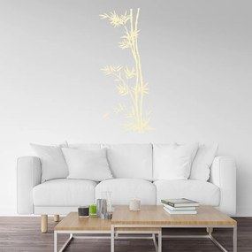 Veselá Stena Samolepka Bambus Farba: béžová, Veľkosť: 45 x 97 cm