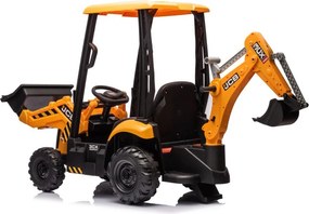 LEAN CARS JCB akumulátorové rýpadlo s lyžicou žlté