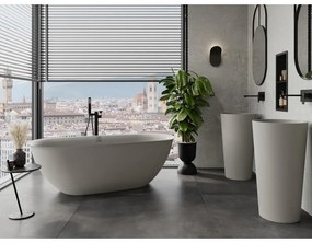 Mexen Siena, voľne stojaca vaňa z konglomerátu 170 x 80 cm, betónová matná, 57291708061