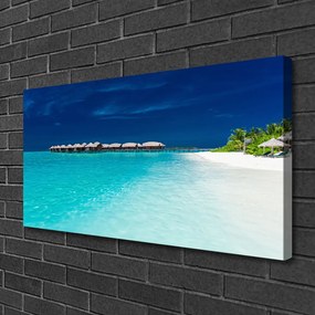 Obraz na plátne More pláž príroda 120x60 cm
