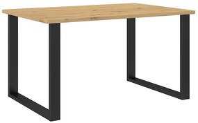 Moderný jedálenský stôl Barbora 138x90cm, artisan