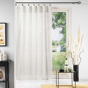 Biela voálová záclona 140x240 cm Linka – douceur d'intérieur