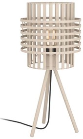 Eglo 390148 - Stojacia lampa OLTAMAR 1xE27/40W/230V krémová