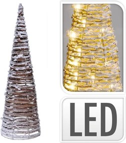 Vianočný stromček s LED – ratanový 60 cm