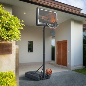 InternetovaZahrada Basketbalový kôš s kolieskami - 255-305 cm