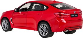 Model auta BMW X6M RASTAR 1:24 červený