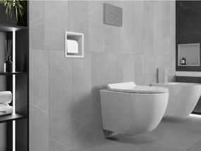 Mexen X-Wall-P zapustený držiak na toaletný papier, biela, 1923