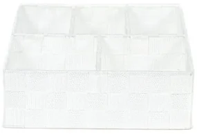 Organizér Compactor TEX 32 x 25 x 8 cm, 5 dielov, biela