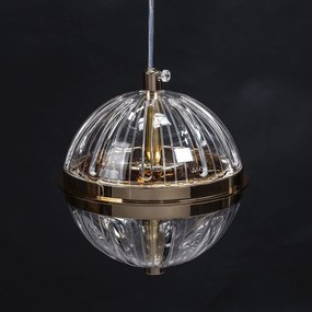 Toolight Toolight, stropné svietidlo 50cm, 80W, 4000K, 5000lm, G142-CP, zlatá, OSW-02612