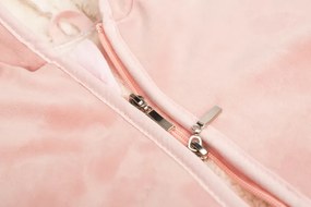 SENSILLO Pončo do autosedačky PINK PLUSH