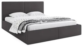 Čalúnená posteľ HILTON 140x200 cm Sivá