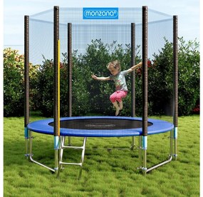 InternetovaZahrada Trampolína Ø244 cm s bezpečnostnou sieťou