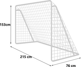 Neo-Sport Futbalová bránka 215 x 153 cm NS-457