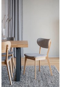 Sivé jedálenské stoličky v súprave 2 ks Kato - Rowico