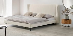 XXXLutz ČALÚNENÁ POSTEĽ, 180/200 cm, biela Livetastic - Online Only spálne - 001481000402