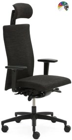 FORMDESIGN Kancelárske kreslo SELECT ERGO UNA čalúnenie KOMFORT koženka