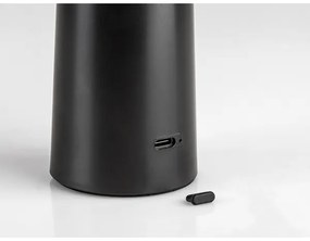 Rabalux 77147-LED Stm. nab. dot. stolná lampa POLPERRO LED/3W/3,7V 1200mAh čierna