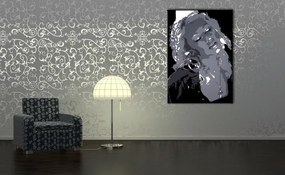 Ručne maľovaný POP Christina Aguilera | rôzne rozmery
