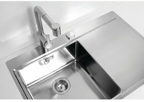 ALVEUS 1103610 - Kuchynský drez PURE 79x52,5 cm satin, ľavý