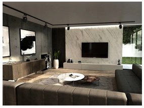BERGE Reflektorová koľajnicová lampa IP20 pre žiarovku E27 - biela