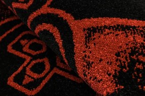 Koberec Lima G932A Gamepad čierny / svetločervený kruh