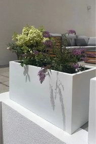 Hrantík MAXI, sklolaminát, šírka 80 cm, biely mat